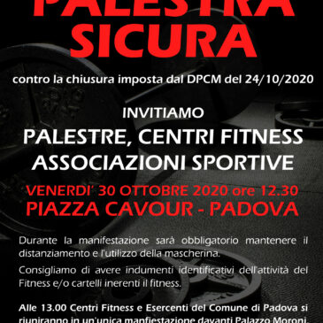 Manifestazione PALESTRA SICURA