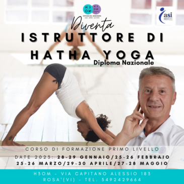 CORSO DI FORMAZIONE – ISTRUTTORE DI HATHA YOGA 2023